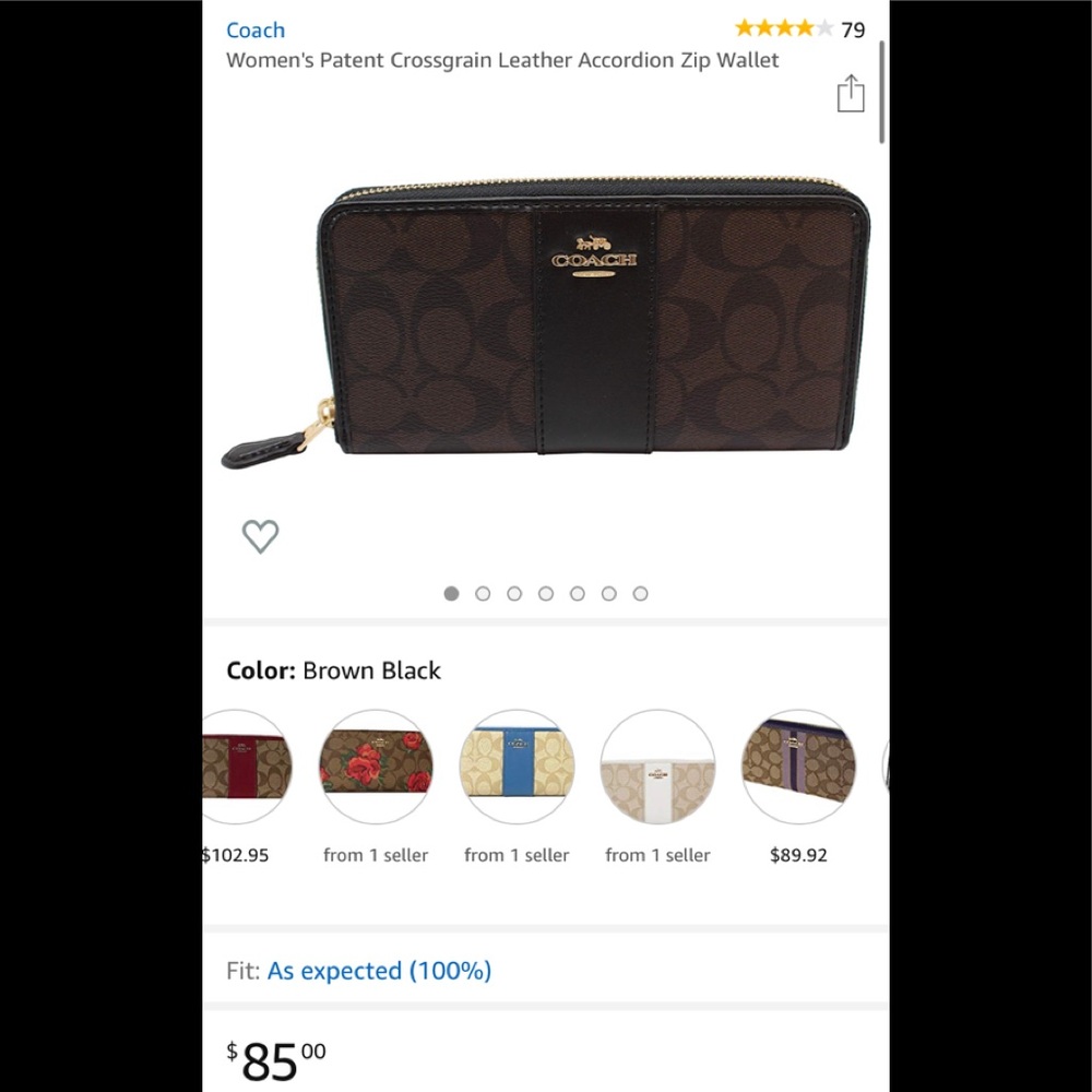 Coach wallet